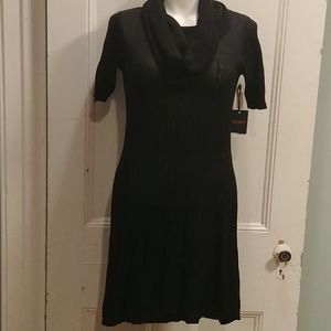 NWT Devoted Black Knit Dress
